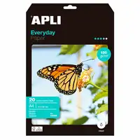 APLI 12080 papel fotográfico Blanco