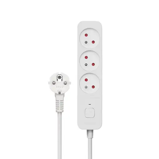 Savio Surge Protective 3-socket power strip 1.5m white LZ-07 3 salidas AC Tipo F 1