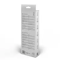 Savio Surge Protective 3-socket power strip 1.5m white LZ-07 3 salidas AC Tipo F 1