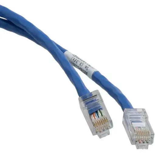 Panduit NetKey, Cat6, 1m cable de red Azul U/UTP (UTP)