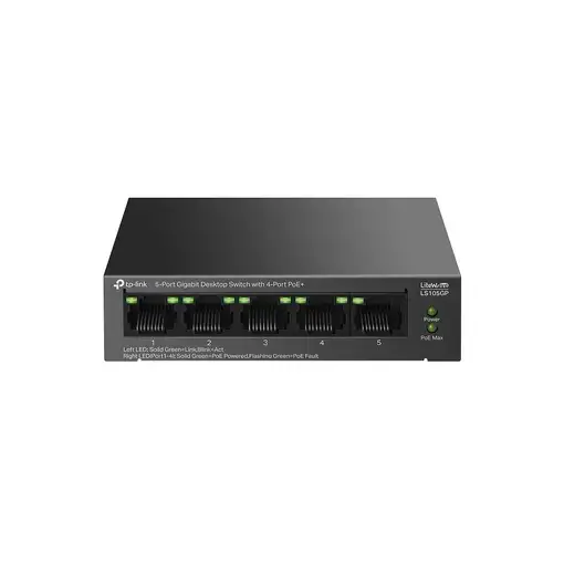 TP-Link LiteWave LS105GP switch No administrado Gigabit Ethernet (10/100/1000) Ene