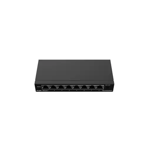 Ruijie Networks RG-ES208GC switch Gestionado L2 Gigabit Ethernet (10/100/1000) Gri