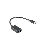 Lanberg AD-OTG-UC-01 cable USB USB 2.0 0,15 m USB A USB C Negro