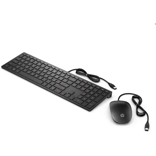 HP Teclado y ratón con cables Pavilion 400