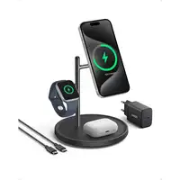 Anker MagGo Universal Negro USB Cargador inalámbrico Carga rápida Interior