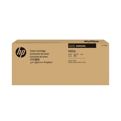 Samsung Cartucho de Tóner Original HP CLT-Y603L amarillo de alta capacidad