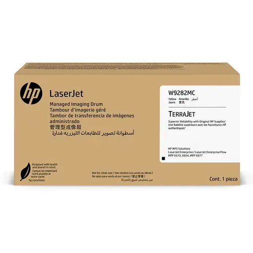 HP LaserJet Tambor de creación de imágenes Original Managed amarillo W9282MC