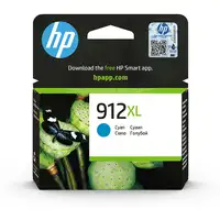 HP Cartucho de tinta Original 912XL cian de alta capacidad