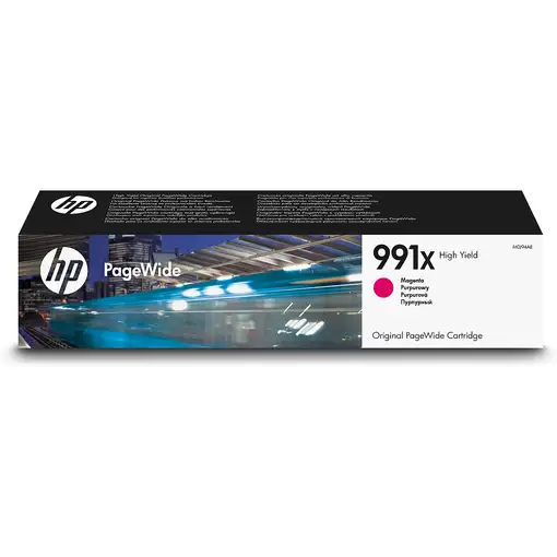 HP Cartucho Original PageWide 991X de alta capacidad magenta