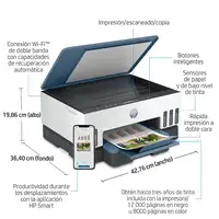 HP Smart Tank 7006 Inalámbrico All-in-One Color Impresora, Impresión a doble cara;