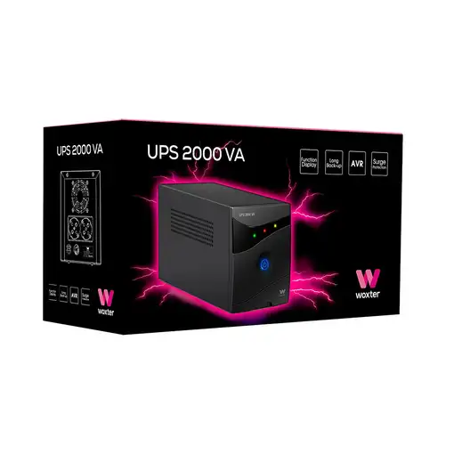 Woxter UPS 2000 VA sistema de alimentación ininterrumpida (UPS) Línea interactiva