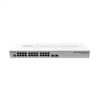 Mikrotik CRS326-24G-2S+RM switch Gestionado L2 Gigabit Ethernet (10/100/1000) Gris