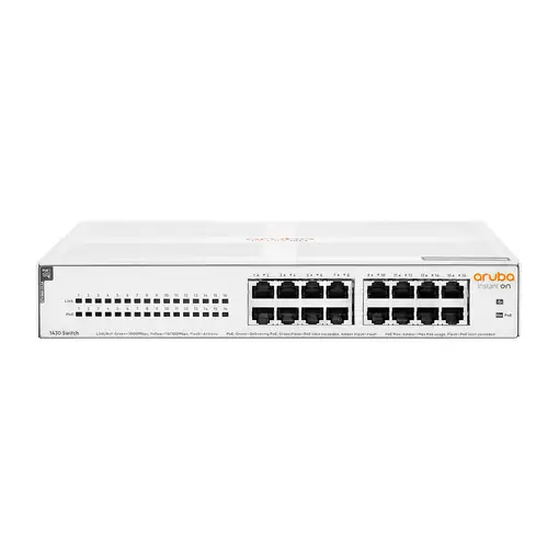 HPE Aruba Networking Aruba Instant On 1430 16G Class4 PoE 124W No administrado L2