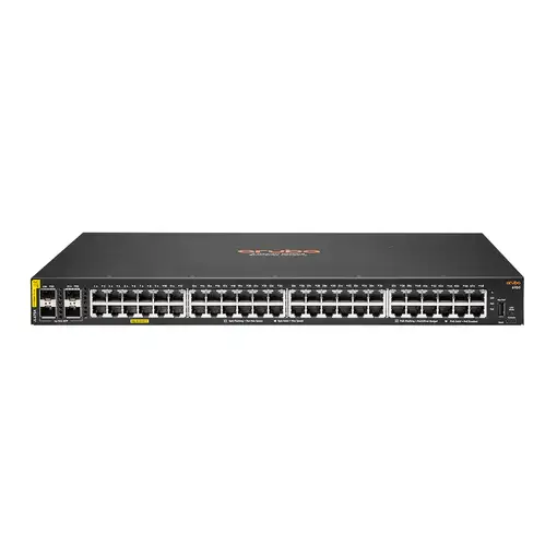 HPE Aruba Networking 6100 48G Class4 PoE 4SFP+ 370W Gestionado L3 Gigabit Ethernet
