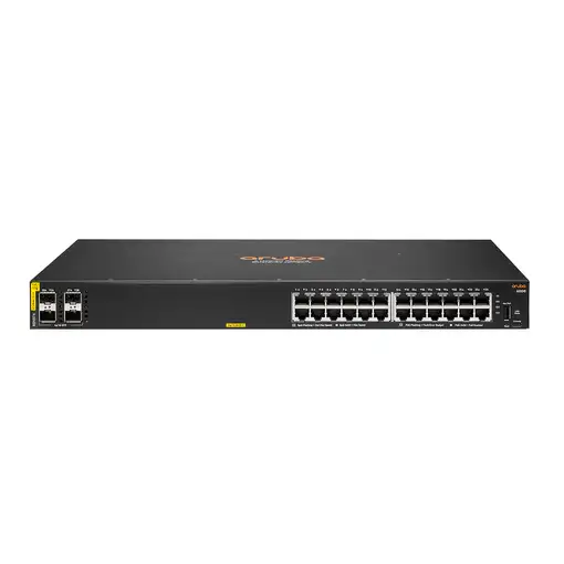 HPE Aruba Networking Aruba 6000 24G Class4 PoE 4SFP 370W Gestionado L3 Gigabit Eth