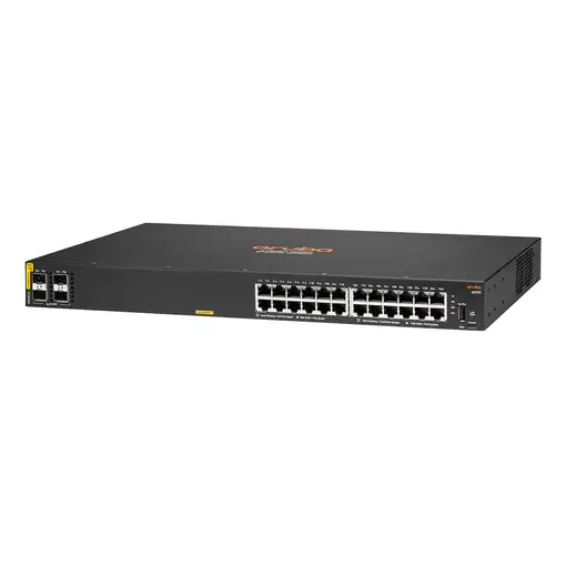 HPE Aruba Networking Aruba 6000 24G Class4 PoE 4SFP 370W Gestionado L3 Gigabit Eth