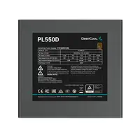 DeepCool PL550D unidad de fuente de alimentación 550 W 20+4 pin ATX ATX Negro