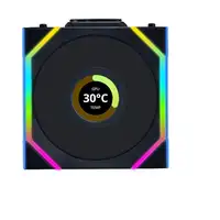 Lian Li UNI FAN SL Wireless LCD 120 Carcasa del ordenador Ventilador 12 cm Negro 1