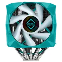 Iceberg Thermal IceSLEET X7 Dual Procesador Enfriador 12 cm Verde azulado 1 pieza(