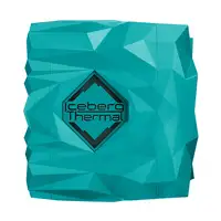 Iceberg Thermal IceSLEET X7 Dual Procesador Enfriador 12 cm Verde azulado 1 pieza(