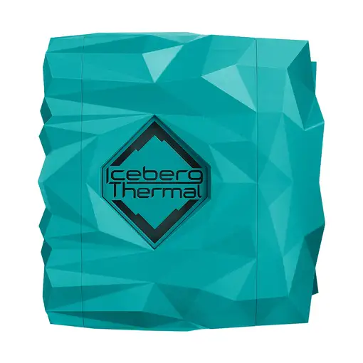Iceberg Thermal IceSLEET X7 Dual Procesador Enfriador 12 cm Verde azulado 1 pieza(