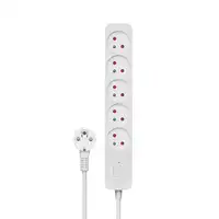 Savio Power strip 5 sockets 3m white LZ-09 5 salidas AC Tipo F Blanco