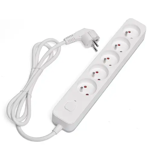 Savio Power strip 5 sockets 3m white LZ-09 5 salidas AC Tipo F Blanco