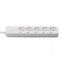 Savio Power strip 5 sockets 3m white LZ-09 5 salidas AC Tipo F Blanco