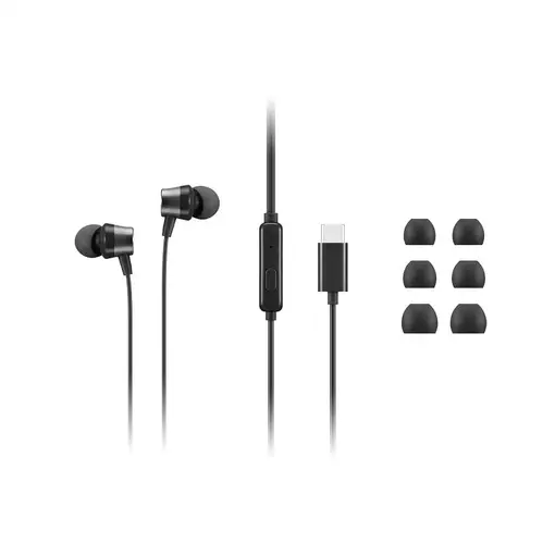 Lenovo 4XD1J77351 auricular y casco Auriculares Alámbrico Dentro de oído Oficina/C