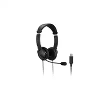 Kensington Auriculares USB-A clásicos con micrófono y control de volumen