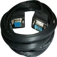 3GO 10m VGA M/FM cable VGA VGA (D-Sub) Negro