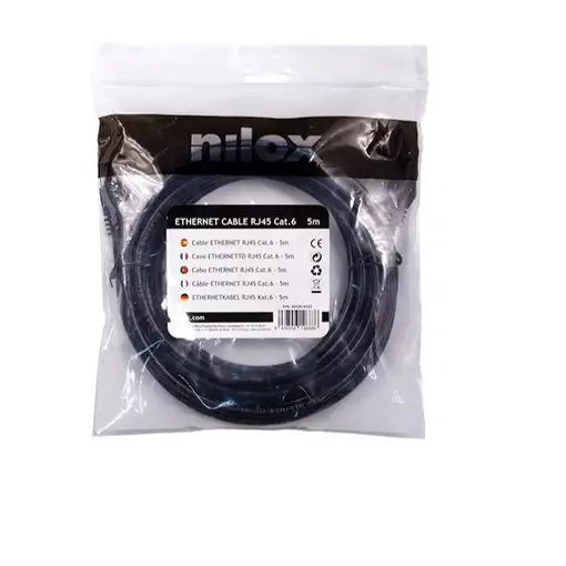 Nilox Cable RJ45 CAT.6 de - 5 metros