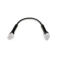 Ubiquiti UniFi Ethernet Patch Cable cable de red Negro 0,22 m Cat6