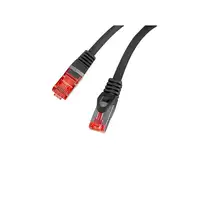 Lanberg PCF6-10CU-0100-BK cable de red Negro 1 m Cat6 F/UTP (FTP)