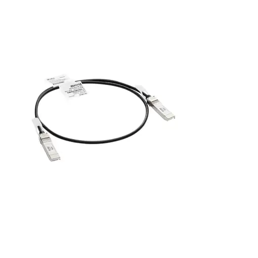 HPE Aruba Networking R9D19A Cable de fibra óptica e InfiniBand 1 m SFP+ Negro, Pla