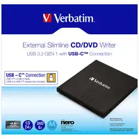 Verbatim 43886 unidad de disco óptico DVD±RW Negro