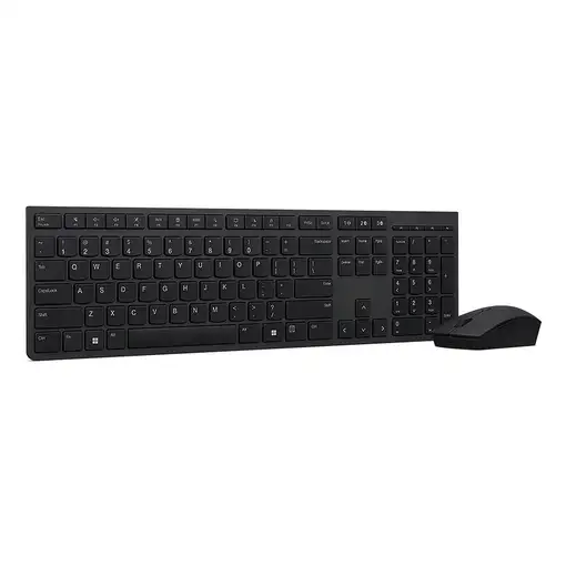 Lenovo 4X31K03961 teclado Ratón incluido RF Wireless + Bluetooth Portugués Gris