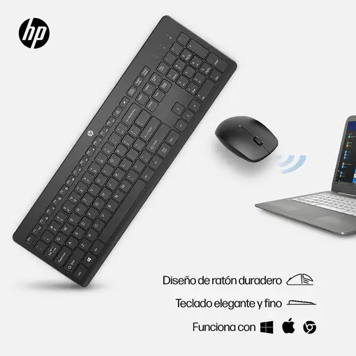 HP Combo de teclado y ratón inalámbricos 230