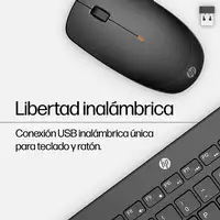 HP Combo de teclado y ratón inalámbricos 230
