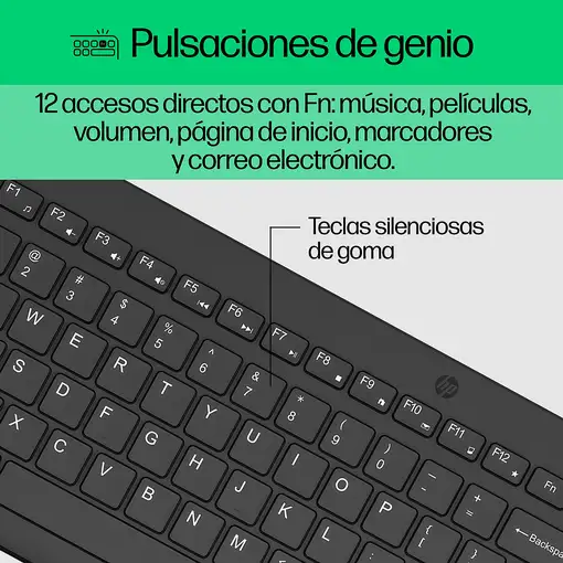 HP Combinación de teclado y ratón inalámbricos 330