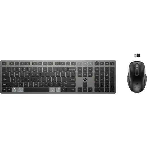 HP Combinación de teclado y ratón inalámbricos recargables multidispositivo 720