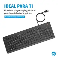 HP Teclado con cable 150