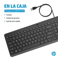 HP Teclado con cable 150