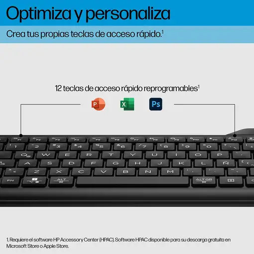 HP Teclado inalámbrico de modo dual 475