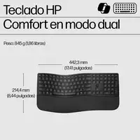 HP Teclado de modo dual 685 Comfort