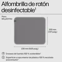 HP Alfombrilla de ratón 100 Sanitizable