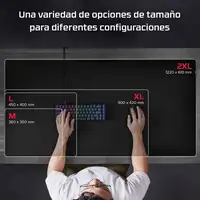 HyperX Pulsefire Mat - Alfombrilla de ratón gaming - Tela (XL)