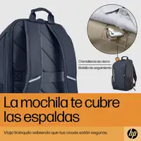 HP Mochila para portátil Travel de 15,6 pulgadas y 18 litros azul noche