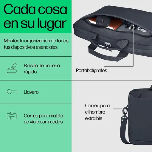 HP Maletín para ordenador portátil Everyday de 14 pulgadas