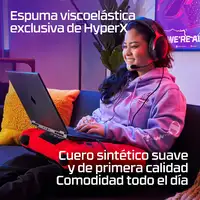 HyperX Cloud III - Auriculares gaming (negro-rojo)